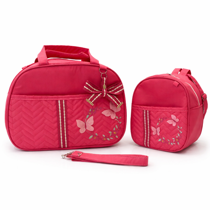 Kit Bolsa Maternidade Borboleta
