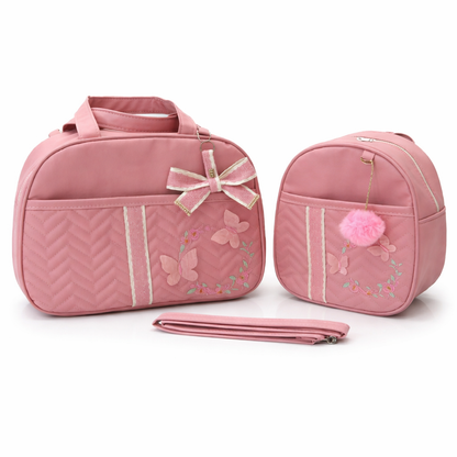 Kit Bolsa Maternidade Borboleta