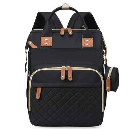Mochila Maternidade Impermeável preto