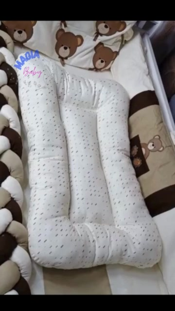 Ninho Redutor De Berço Estampado Casulinho de Bebê 100% Algodão Menino e Menina