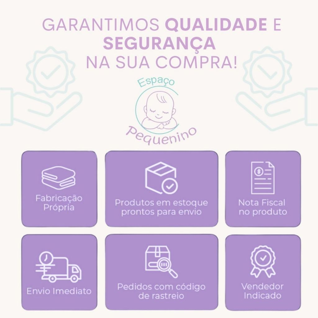 Ninho de Bebê Redutor de Berço Trança 200 Fios