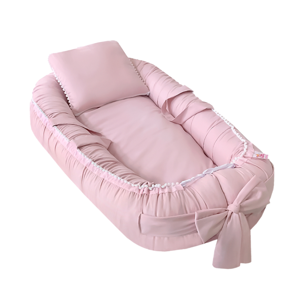 Ninho Redutor de Berço Com Zíper, Regulagem - Várias Cores Menina Menino