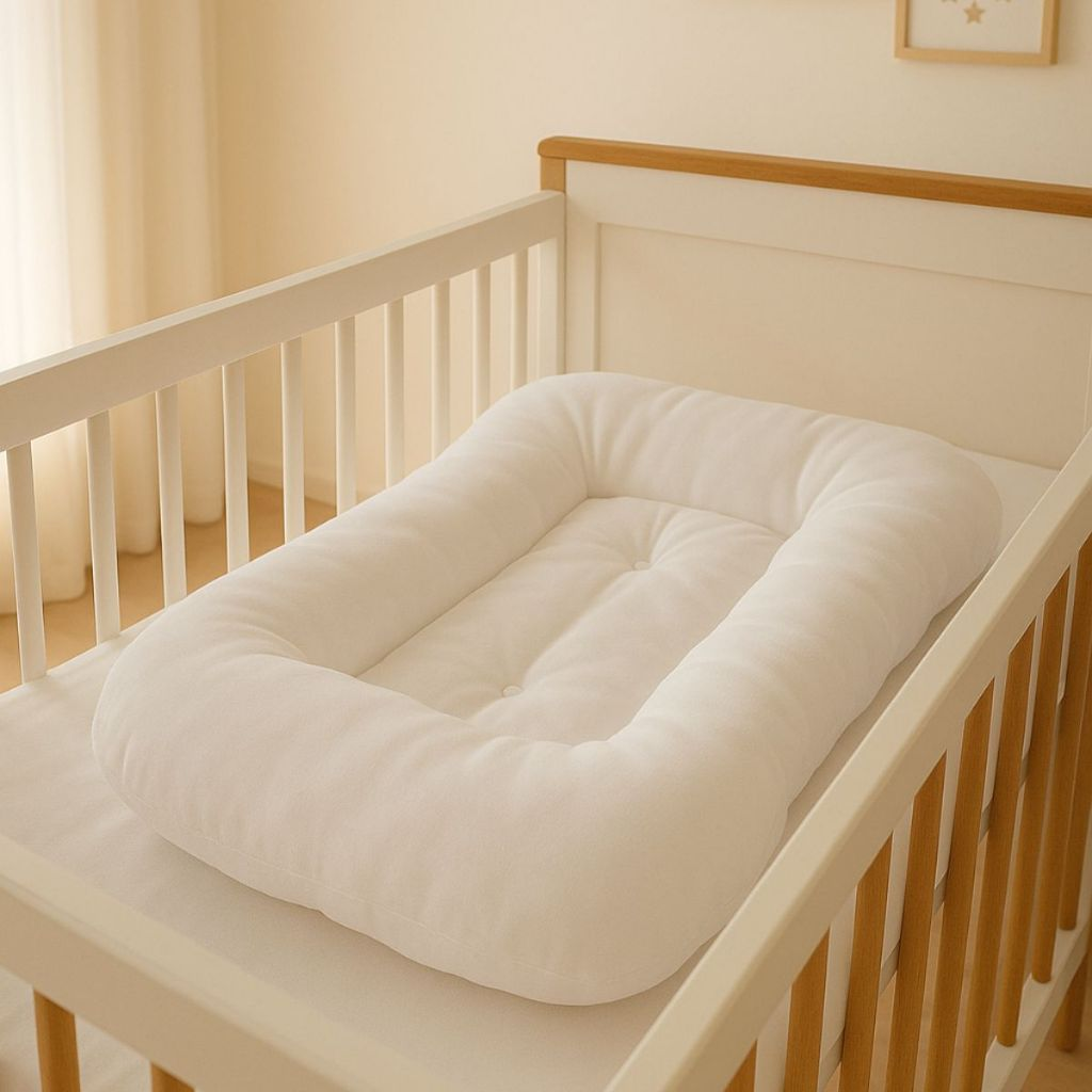 Ninho Redutor Berço Bebe Casulinho Sensorial Enxoval Menina Menino Rosa Azul