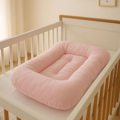 Ninho Redutor Berço Bebe Casulinho Sensorial Enxoval Menina Menino Rosa Azul